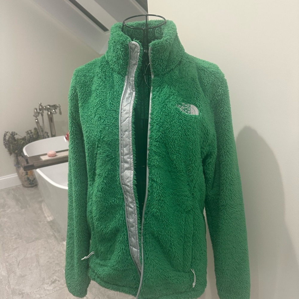 The North Face Women's Green Teddy Jacket